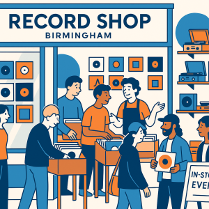 How an independent record shop in Birmingham can attract clients